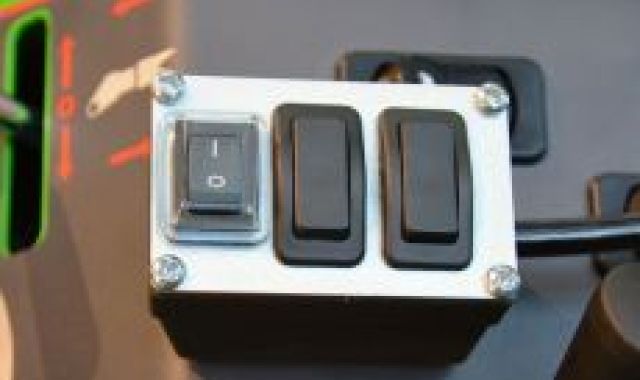 Control Switch Pack for Rear Mounted Attachments